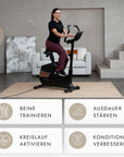 Kuipers E1 Ergometer in Schwarz – Ansicht 5