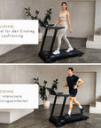 Kuipers R1 Laufband in Helle Kirsche mit LED-Display – Ansicht 5