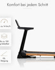 Kuipers R1 Laufband in Helle Esche mit TFT-Display – Ansicht 3