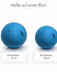 Kuipers Ergonomischer Sitz- und Gymnastikball in Blau – Ansicht 4