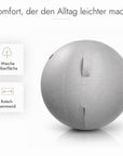 Kuipers Ergonomischer Sitz- und Gymnastikball in Grau – Ansicht 4