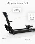 Kuipers Slim Rower in Schwarz – Ansicht 3