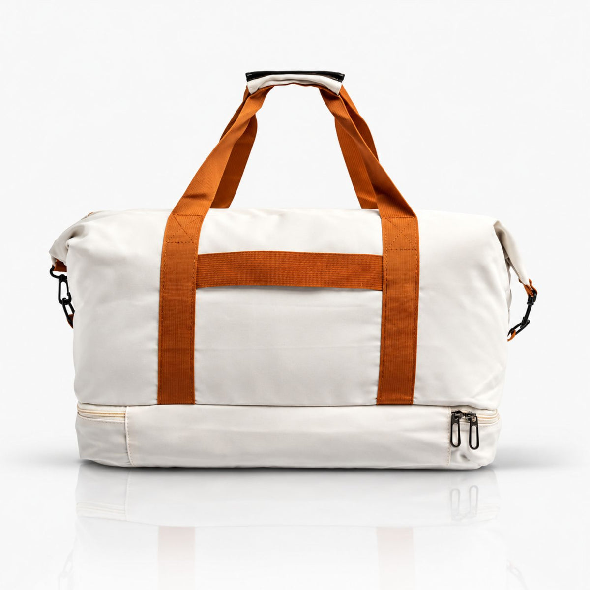 Kuipers Sport- und Reisetasche in Weiß – Ansicht 2 #farbe_weiss