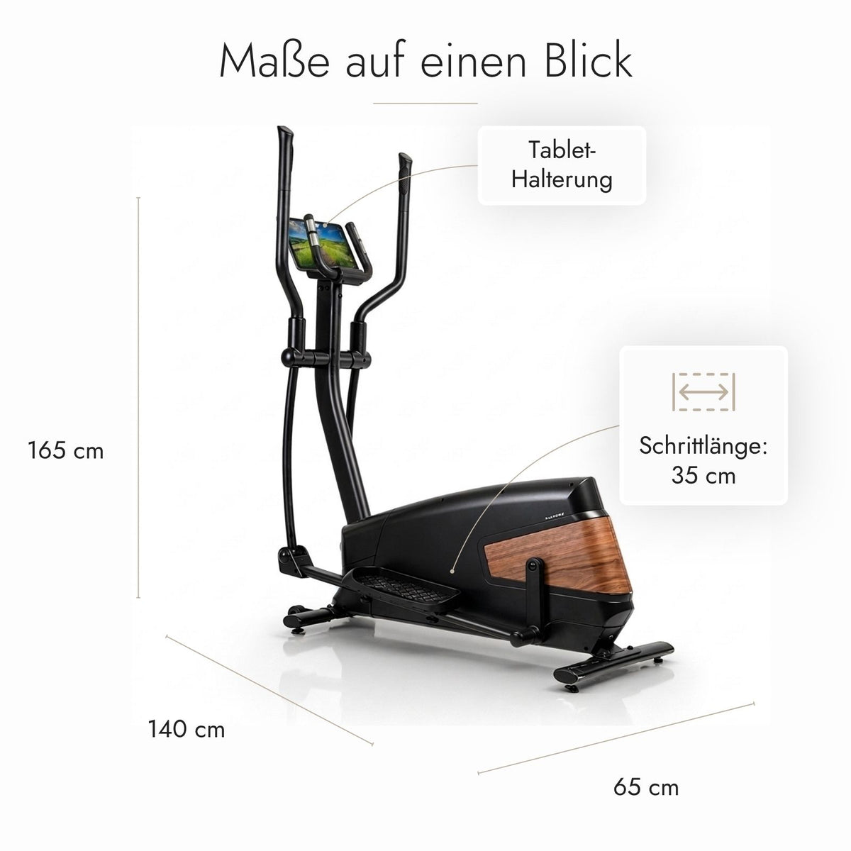Kuipers C1 Crosstrainer in Esche – Ansicht 3