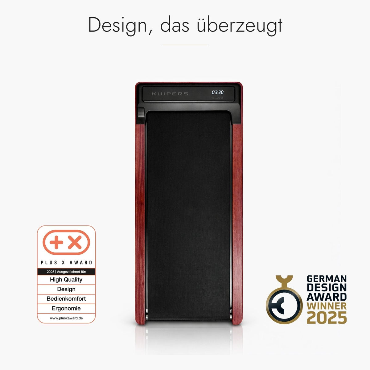 Kuipers Home Office Laufband K1 in Dunkle Esche – Ansicht 5 