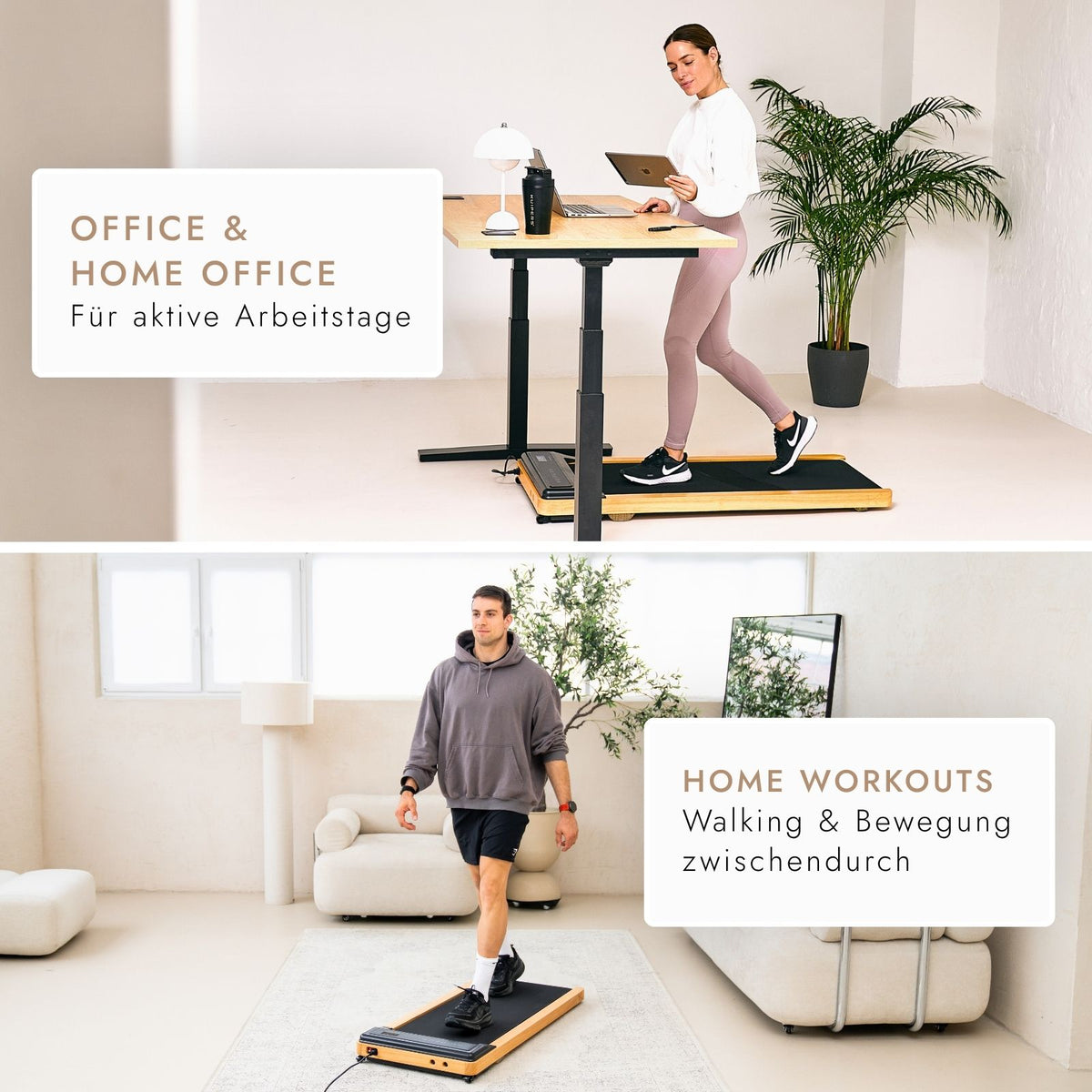 Kuipers Home Office Laufband K1 in Kirsche – Ansicht 8 