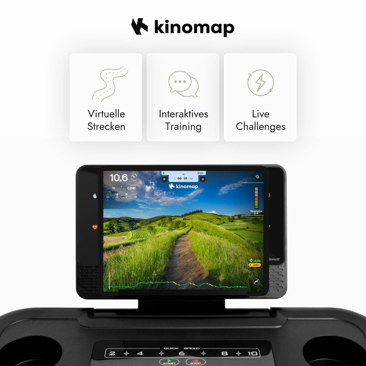 Kuipers R2 Laufband in Schwarz – Ansicht 9