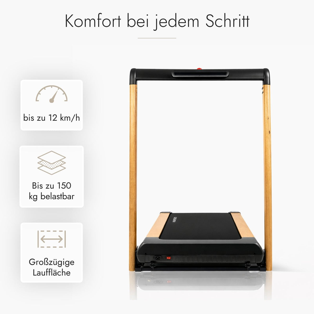 Kuipers R3 Laufband in Helle Esche – Ansicht 4