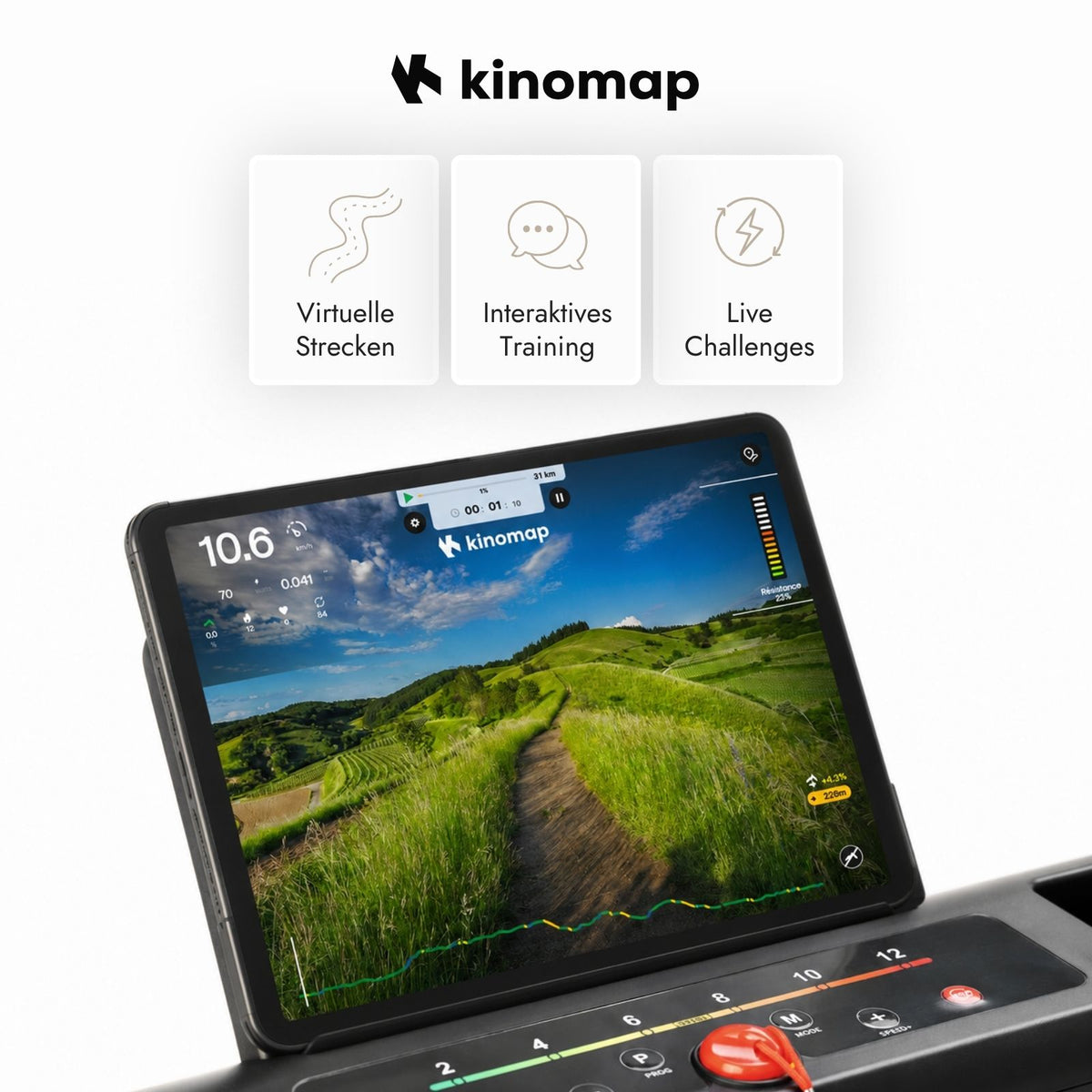 Kuipers R3 Laufband in Helle Esche – Ansicht 9