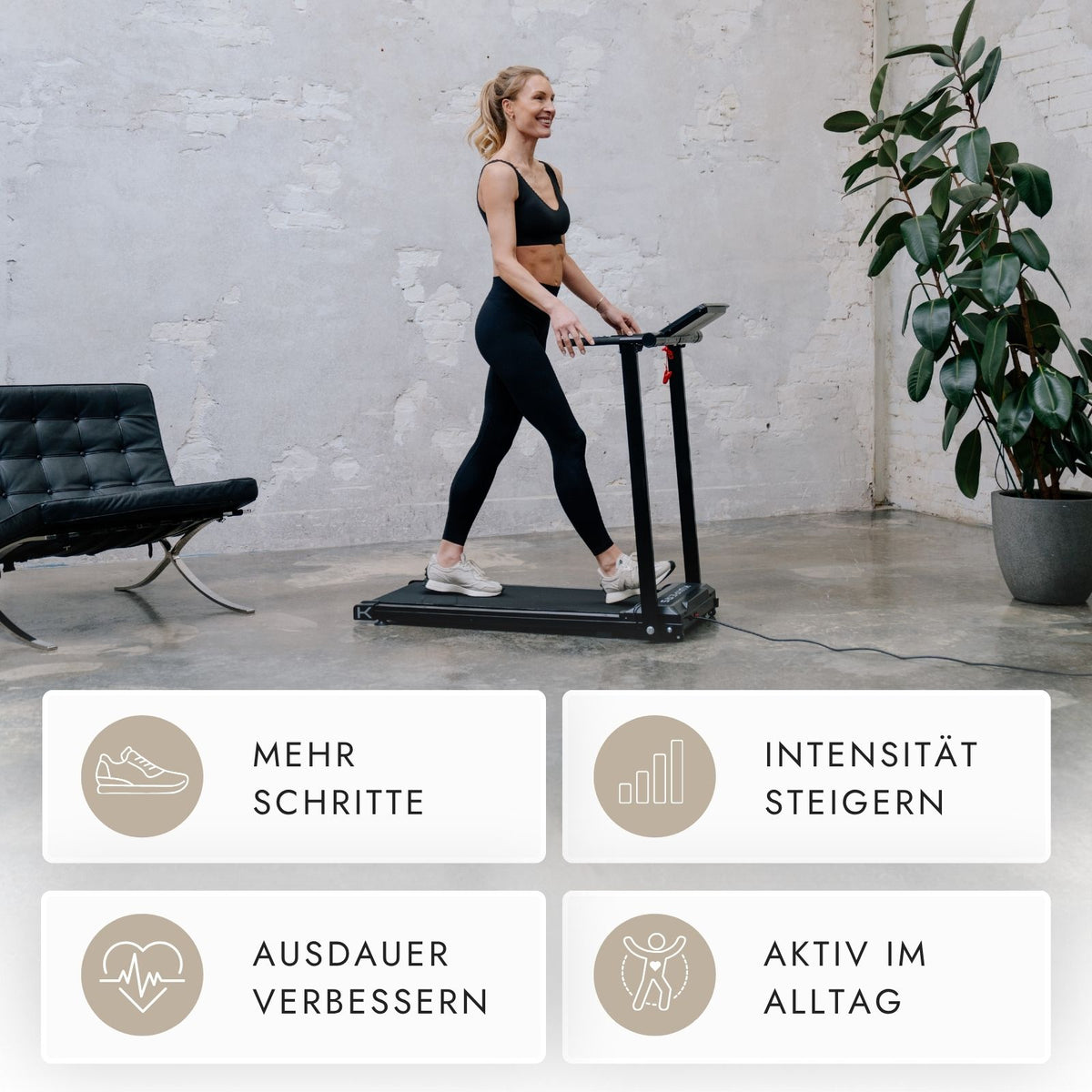 Kuipers R4 Laufband in Schwarz – Ansicht 6