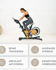 Kuipers S1 Indoor Bike in Helle Esche – Ansicht 6