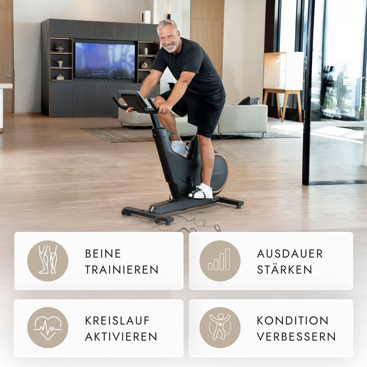 Kuipers S3 Bike in Schwarz – Ansicht 6