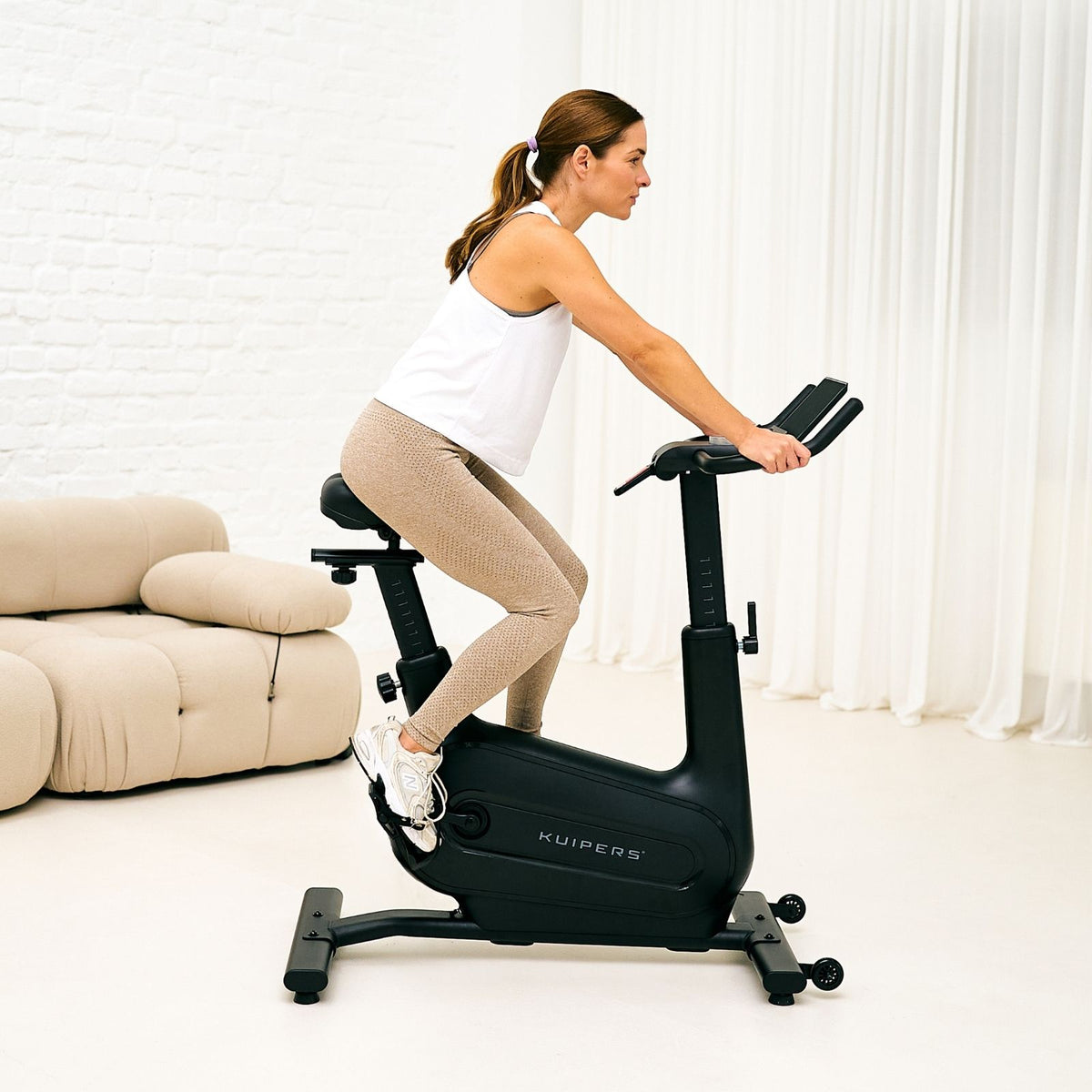 Kuipers S4 Indoor Bike in Schwarz – Ansicht 2
