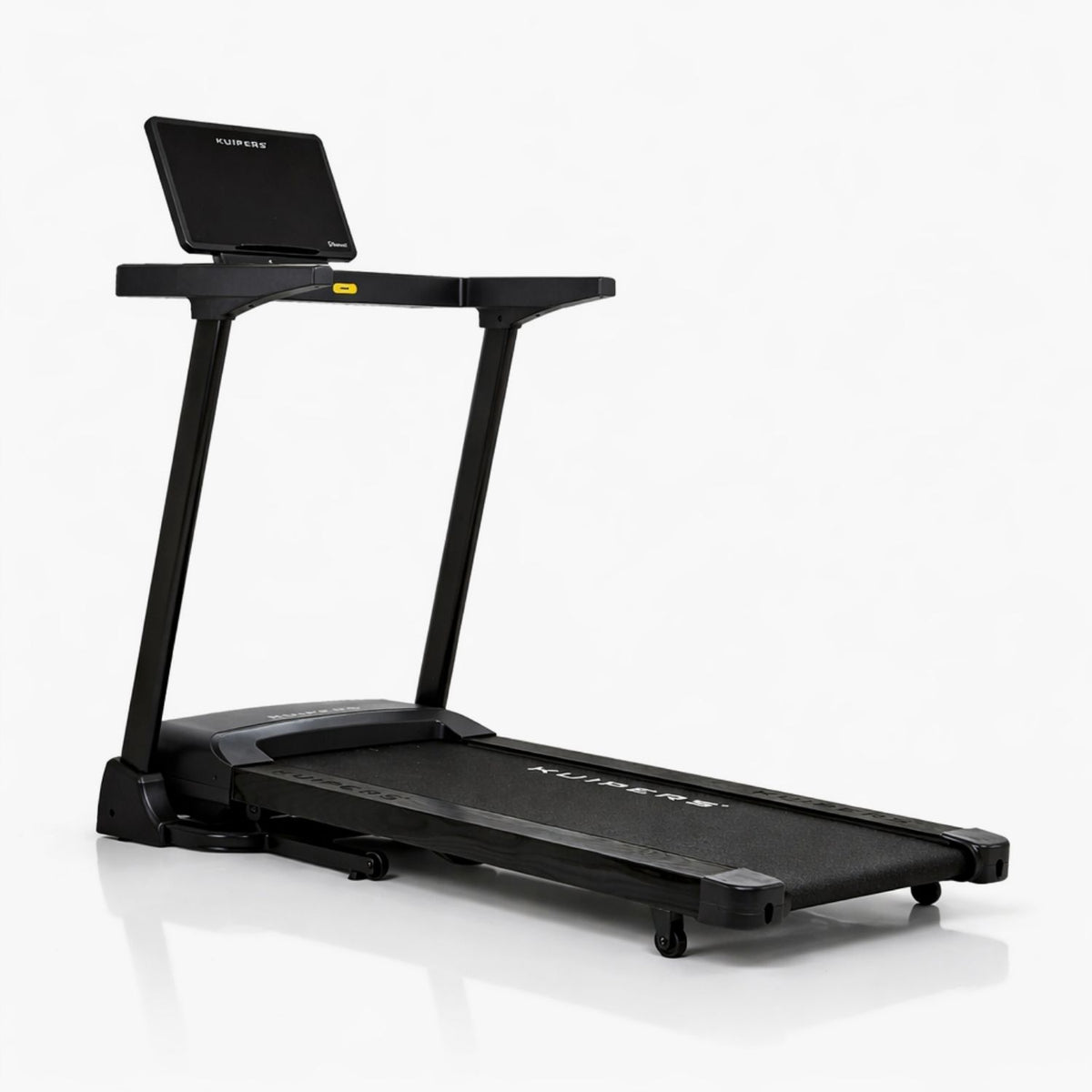 Kuipers R1 Laufband in Schwarze Esche mit LED-Display – Ansicht 1 #farbe_schwarze-esche