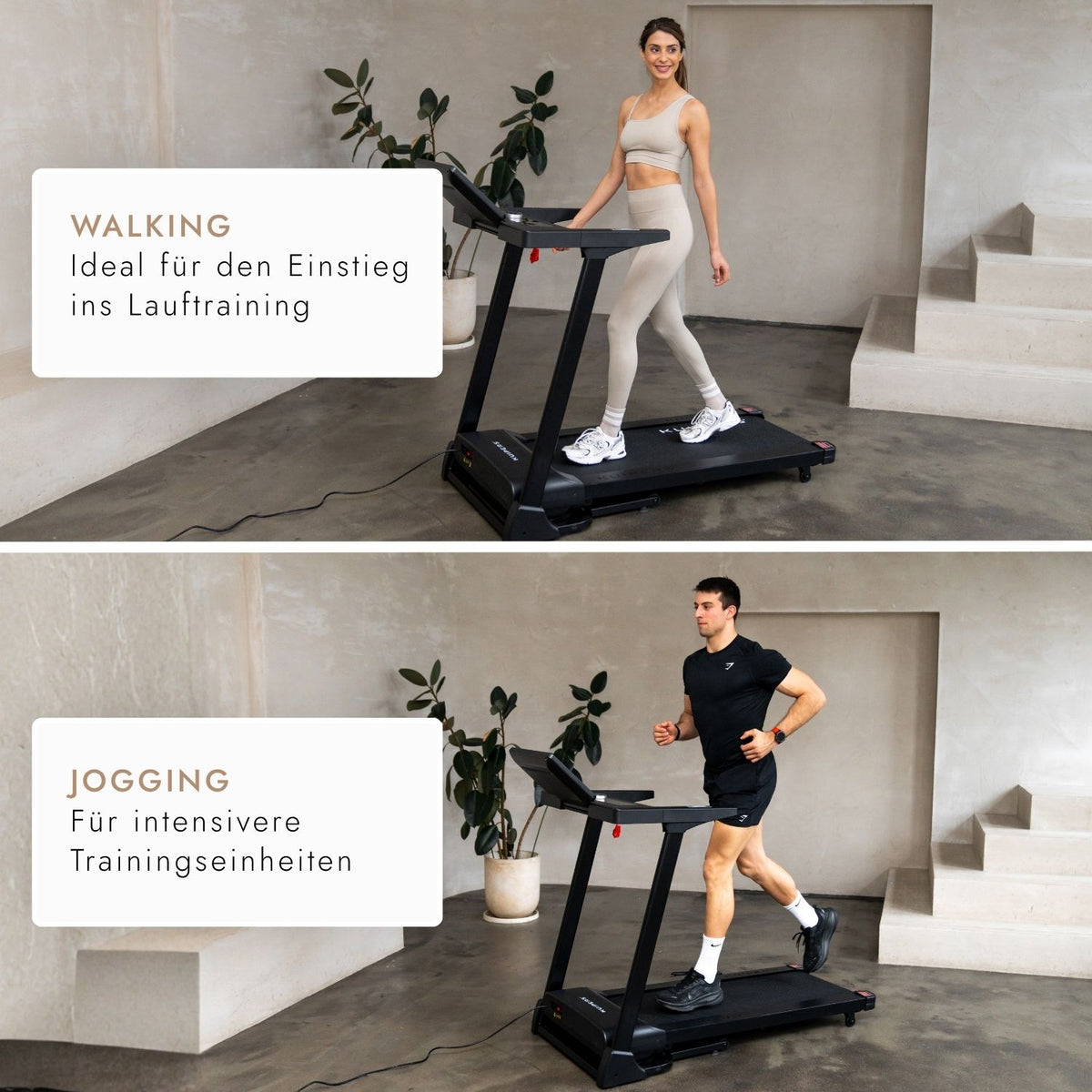 Kuipers R1 Laufband in Helle Kirsche mit LED-Display – Ansicht 5