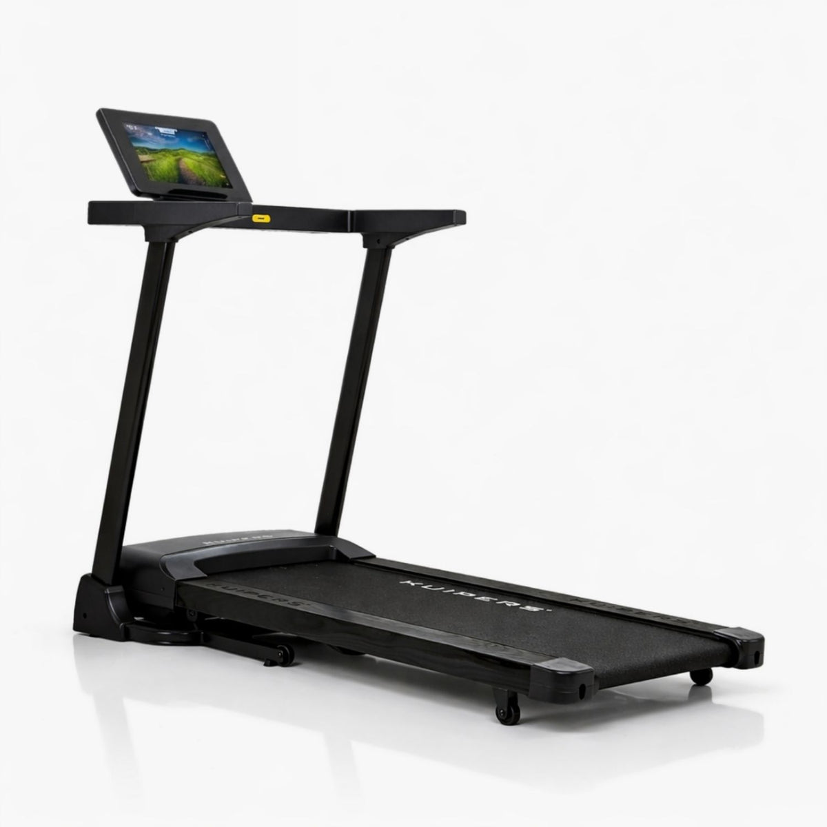 Kuipers R1 Laufband in Schwarze Esche mit TFT-Display – Ansicht 1 #farbe_schwarze-esche