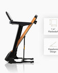 Kuipers R1 Laufband in Helle Kirsche mit TFT-Display – Ansicht 4 