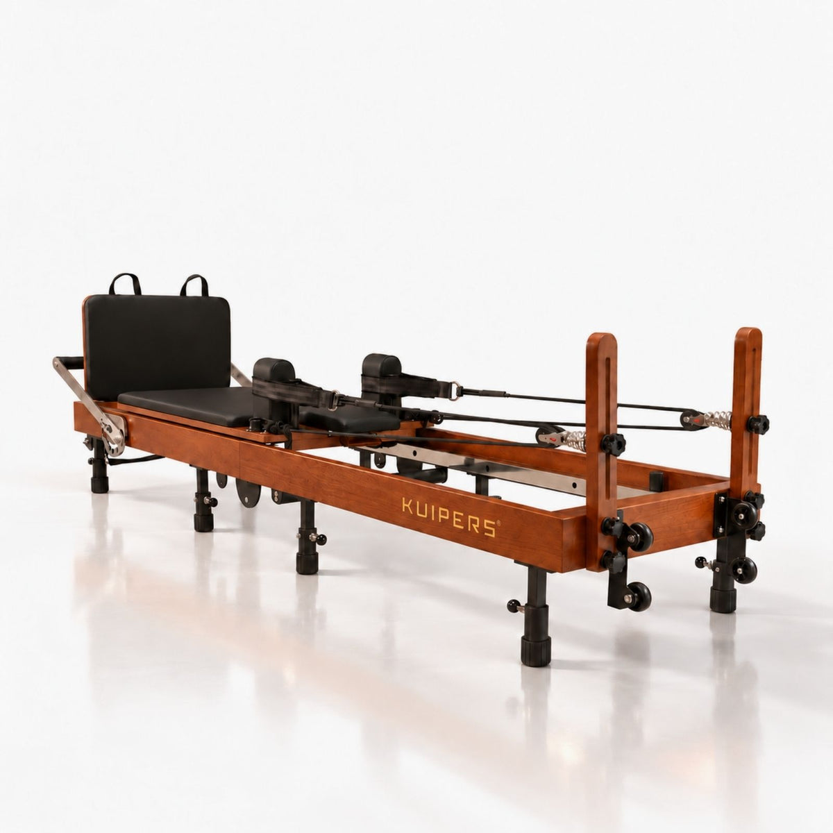 Kuipers Pilates Reformer in Dunkle Eiche – Ansicht 1 #farbe_dunkle-eiche