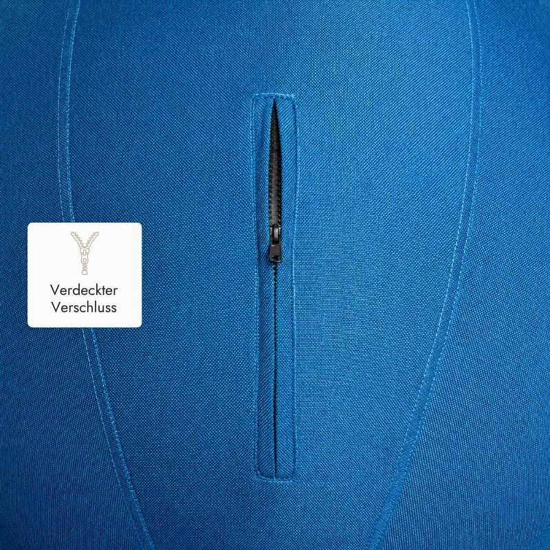 Kuipers Ergonomischer Sitz- und Gymnastikball in Blau – Ansicht 8 