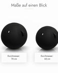 Kuipers Ergonomischer Sitz- und Gymnastikball in Schwarz – Ansicht 4 