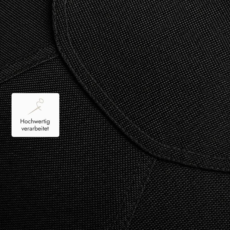 Kuipers Ergonomischer Sitz- und Gymnastikball in Schwarz – Ansicht 6 