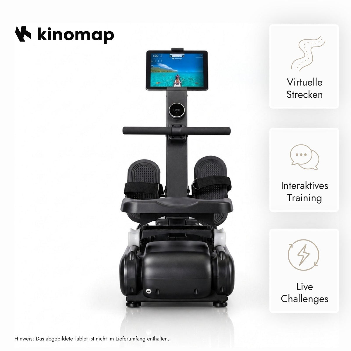 Kuipers Slim Rower in Schwarz – Ansicht 9