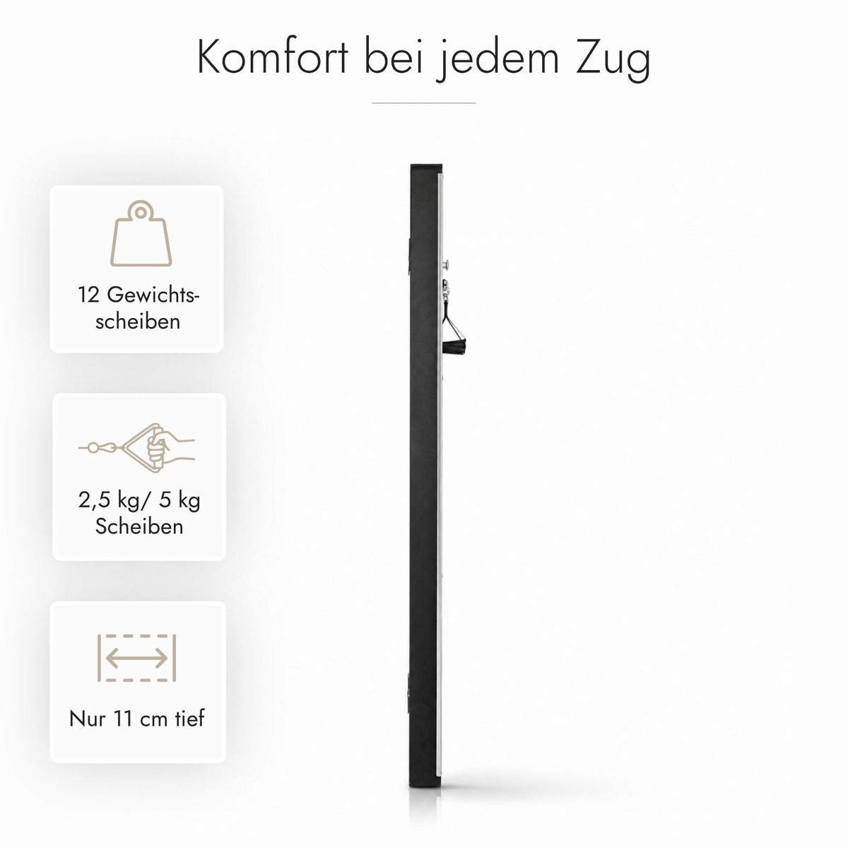 Kuipers Slim Seilzugturm in Edelstahl – Ansicht 3 