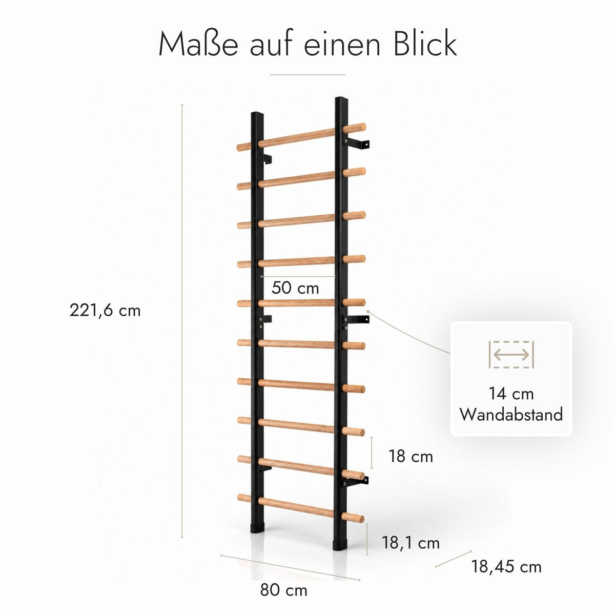 Kuipers Sprossenwand in Größe Groß – Ansicht 3 